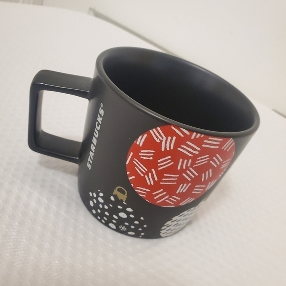 Starbucks Holiday Mug Ornaments black red and white - Picture 8 of 10